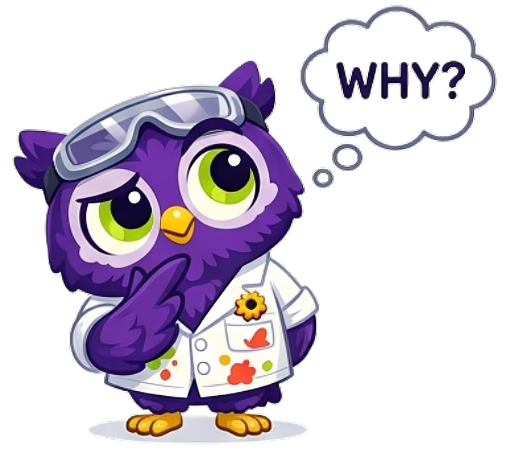 Whyzee Lab mascot Zee